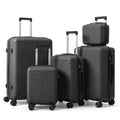 5-Piece Lightweight Luggage Set with Lock – 12/16/20/24/28 Inch