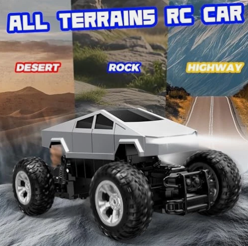 Remote Control Cyber Pickup Truck – All Terrain 2.4GHz RC Car