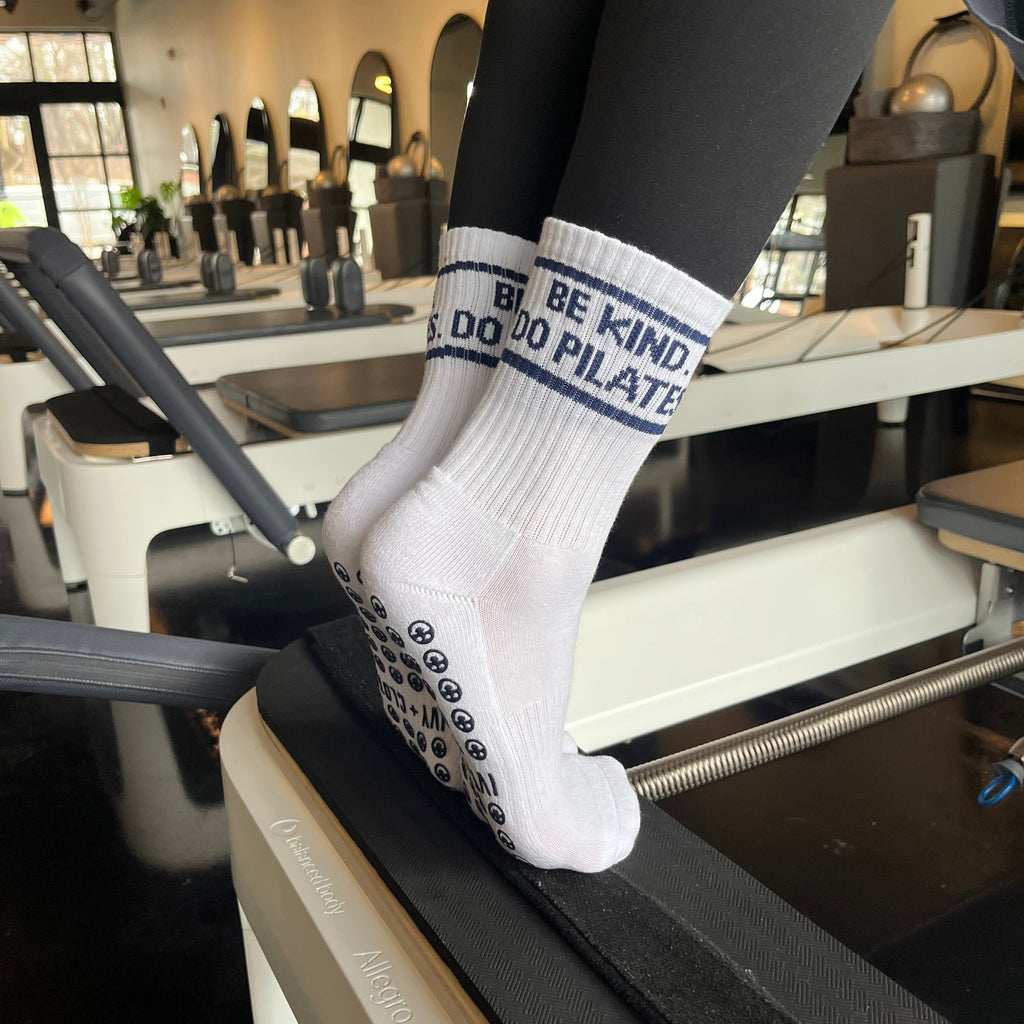 Be Kind, Do Pilates Grip Socks