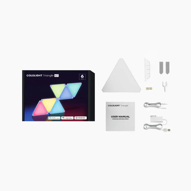 Cololight™ RGB Triangle Lights Kit 6PCS